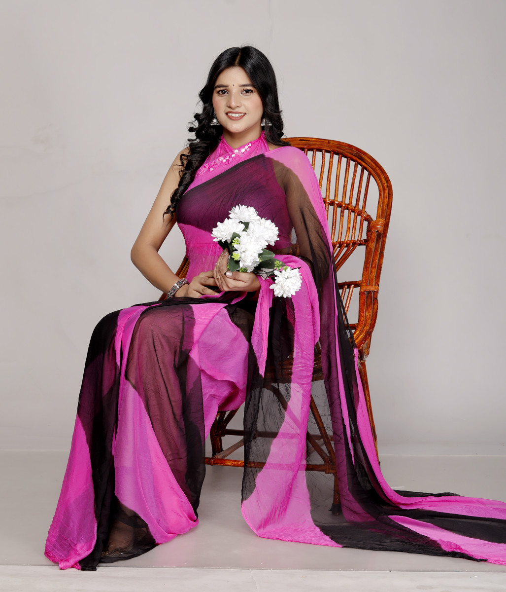 Chiffon Sarees for Women – Fancy Party Wear Sarees, Wedding Sarees, Farewell Sarees, Printed Sarees, Designer Sarees, Bollywood Sarees, Latest Sarees Trendy sarees Leheriya Saree, Sarees For Farewell 